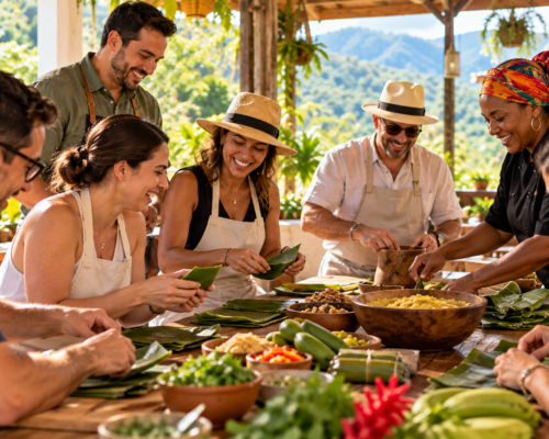 Corporate team building in Puerto Rico through an interactive percussion and cultural experience